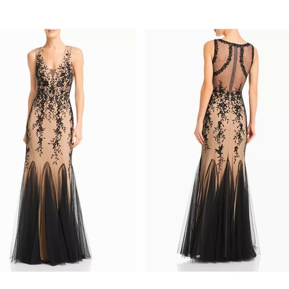 Aqua Dresses & Skirts - NWOT! AQUA Embroidered Lace Gown - 100% Exclusive